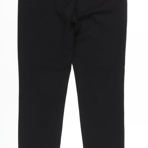 H&M Women's Black Straight Trousers, Size 6 - Business Wear