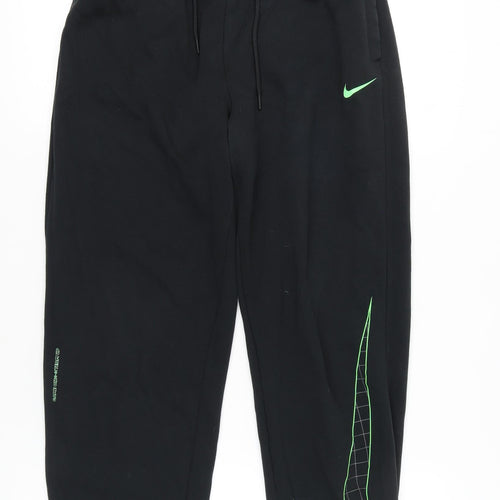 Nike Boys Black Jogger Trousers L - Activewear Sports Pants