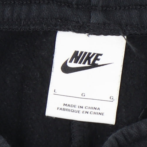 Nike Boys Black Jogger Trousers L - Activewear Sports Pants