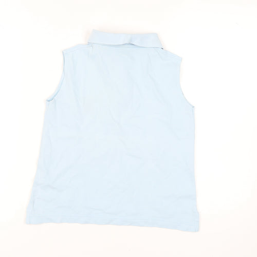 River Bay Women’s Blue Polo Shirt Size S