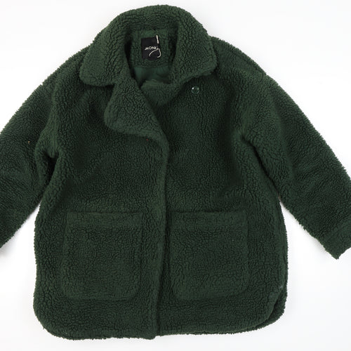 Monki Women’s Green Mid-Length Jacket M