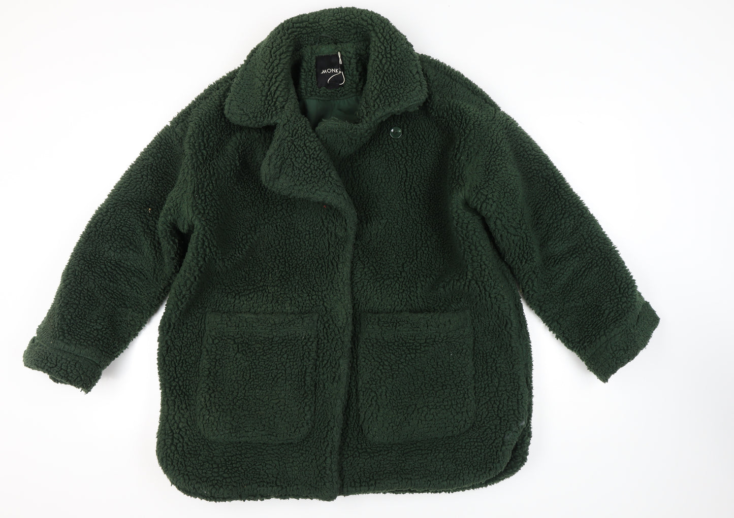 Monki Women’s Green Mid-Length Jacket M