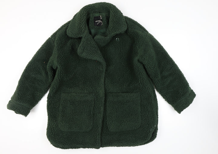Monki Women’s Green Mid-Length Jacket M
