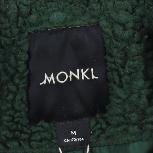 Monki Women’s Green Mid-Length Jacket M