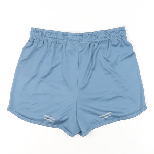 MP Women's Blue Athletic Shorts, Medium, Quick Dry