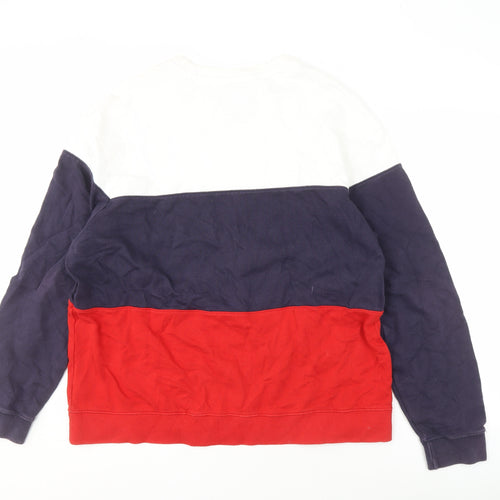 American Eagle Men’s Multicoloured Pullover Sweatshirt L
