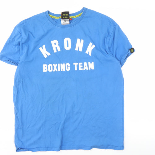 Kronk XL Men's Blue Graphic T-Shirt