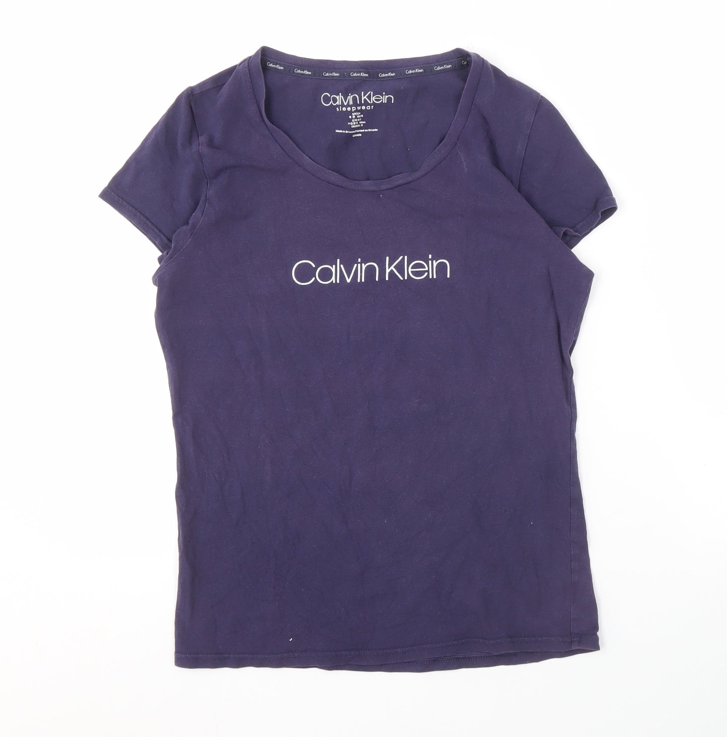 Calvin Klein Women's Blue S Pyjama Top