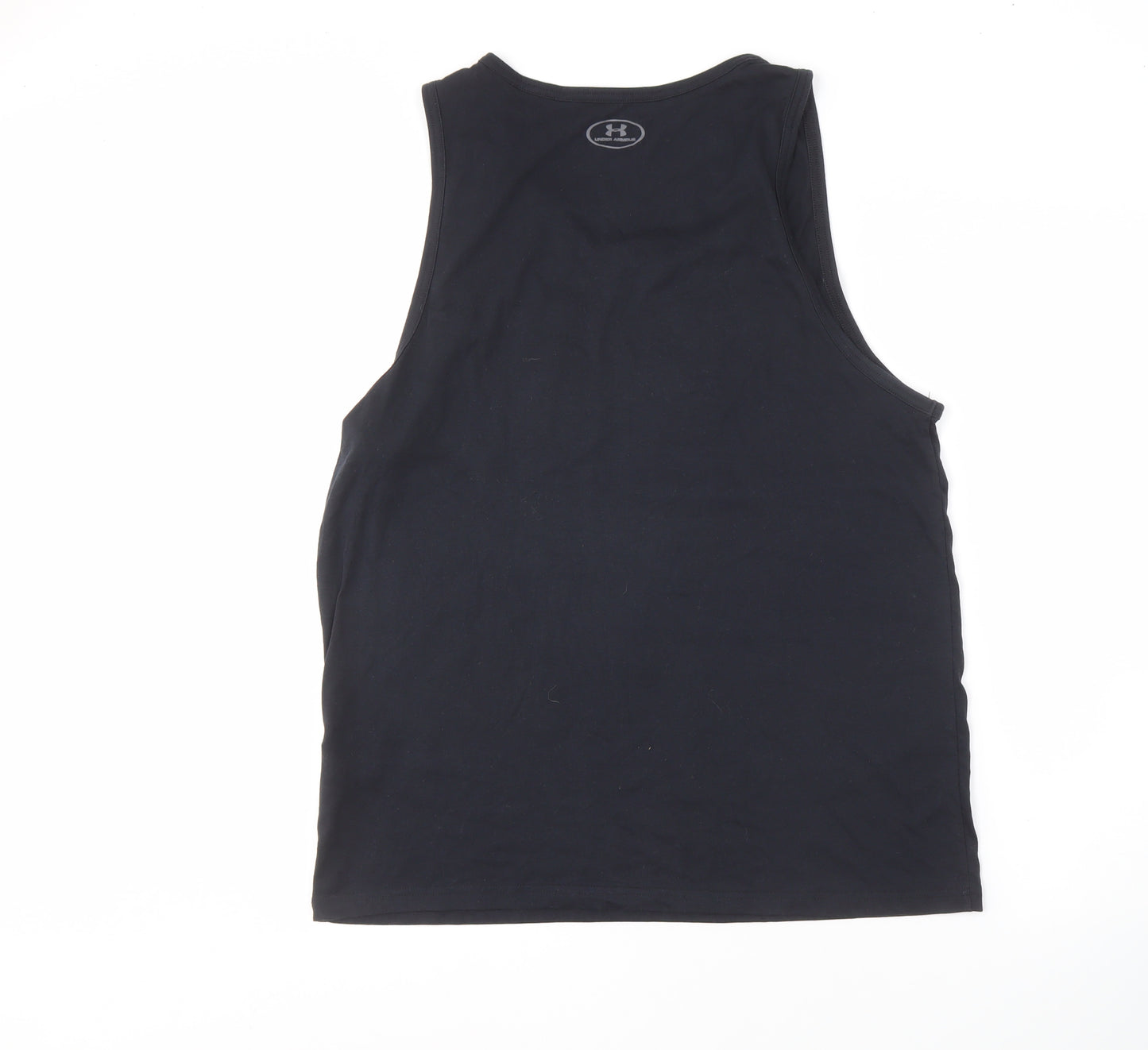 Under Armour Men's Black Tank Top L Relaxed Fit