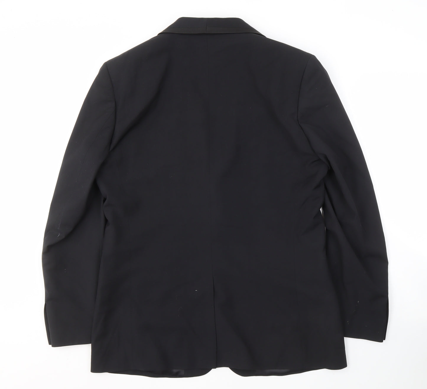 New Look Men's Black Regular Fit Shawl Blazer 42R