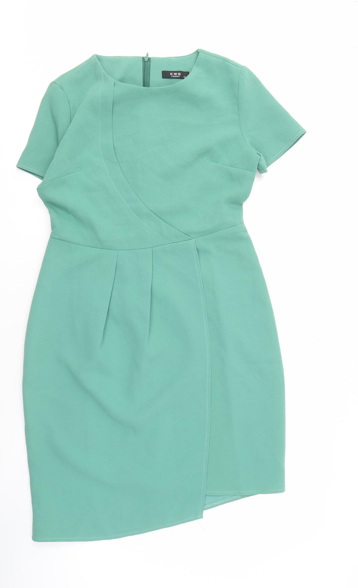 KWS London Women's Green Dress Size 12
