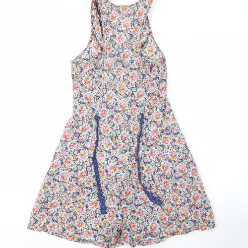 Warehouse Women’s Floral Playsuit Multicoloured Size 8