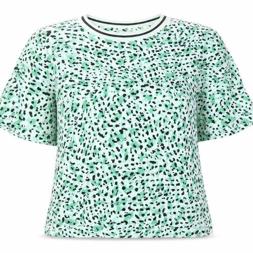 InWear Women's Green Animal Print Top, Size 10