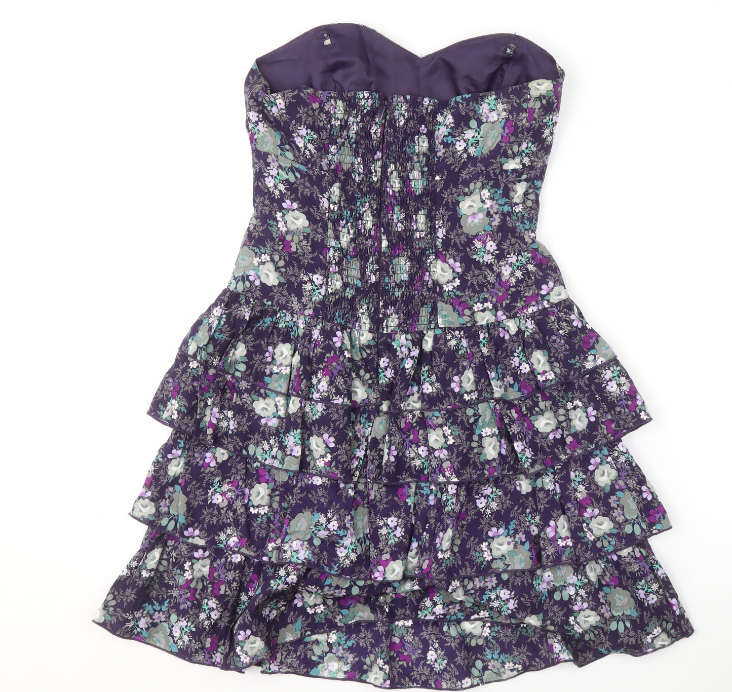 Oasis Women’s Floral Strapless Dress - Size 8