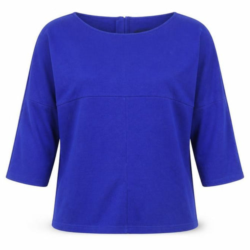 Betty Barclay Women's Blue Boat Neck Top Size 12