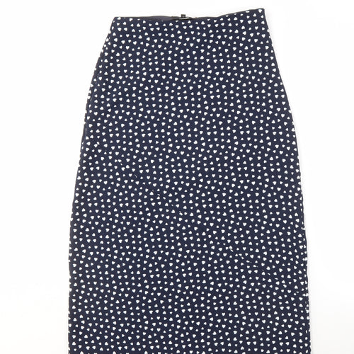 Next Women's Blue Pencil Skirt Size 8