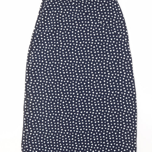 Next Women's Blue Pencil Skirt Size 8