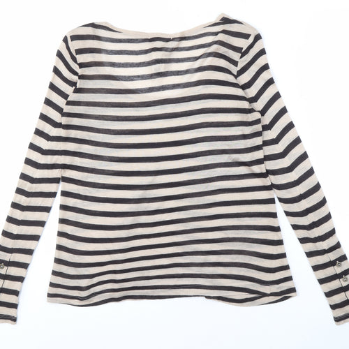 Mango Basics Women's Striped Long Sleeve T-Shirt