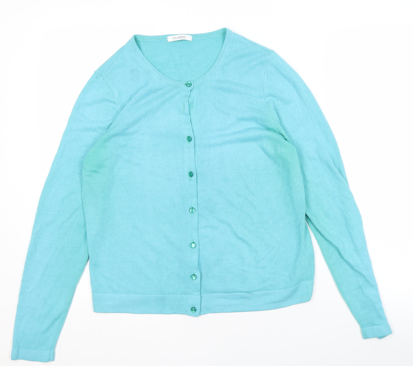 Marks and Spencer Women's Blue Cardigan Size 14