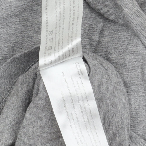 Jack Wills Mens Grey Regular Fit Logo T-Shirt L