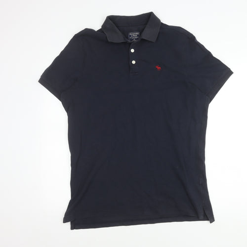 Abercrombie & Fitch Men’s Black XL Polo Shirt