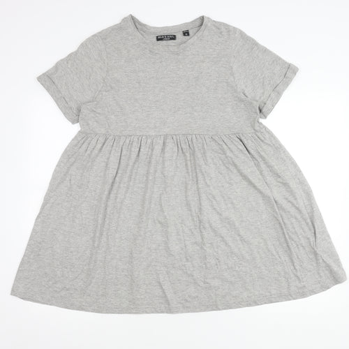 Brave Soul Women’s Grey Trapeze Dress Size 10