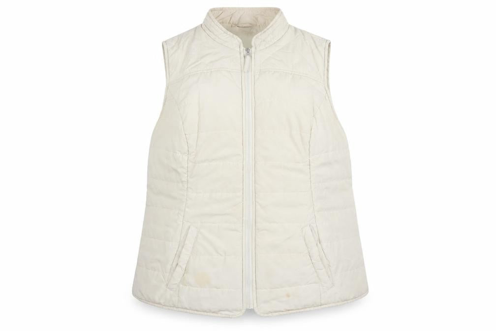 Bnw Collection Women’s Beige Quilted Waistcoat Size 22