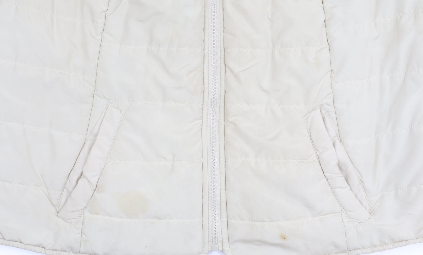 Bnw Collection Women’s Beige Quilted Waistcoat Size 22