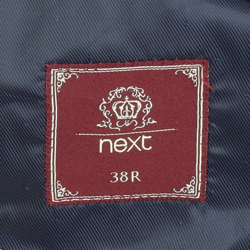 Next Men's Grey Blazer Jacket Size 38R Formal Wear
