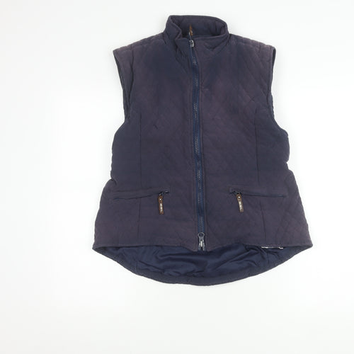 Shire Sports & Leisure Women's Blue Quilted Waistcoat XL