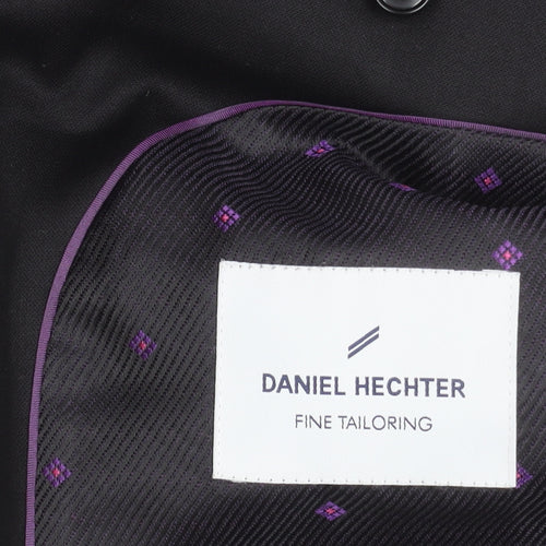 Daniel Hechter Men's Black Wool Tuxedo Jacket 40R