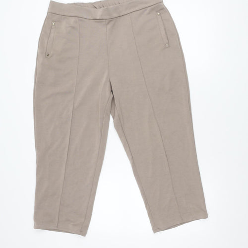 Elie Tahari Women's Brown Trousers L