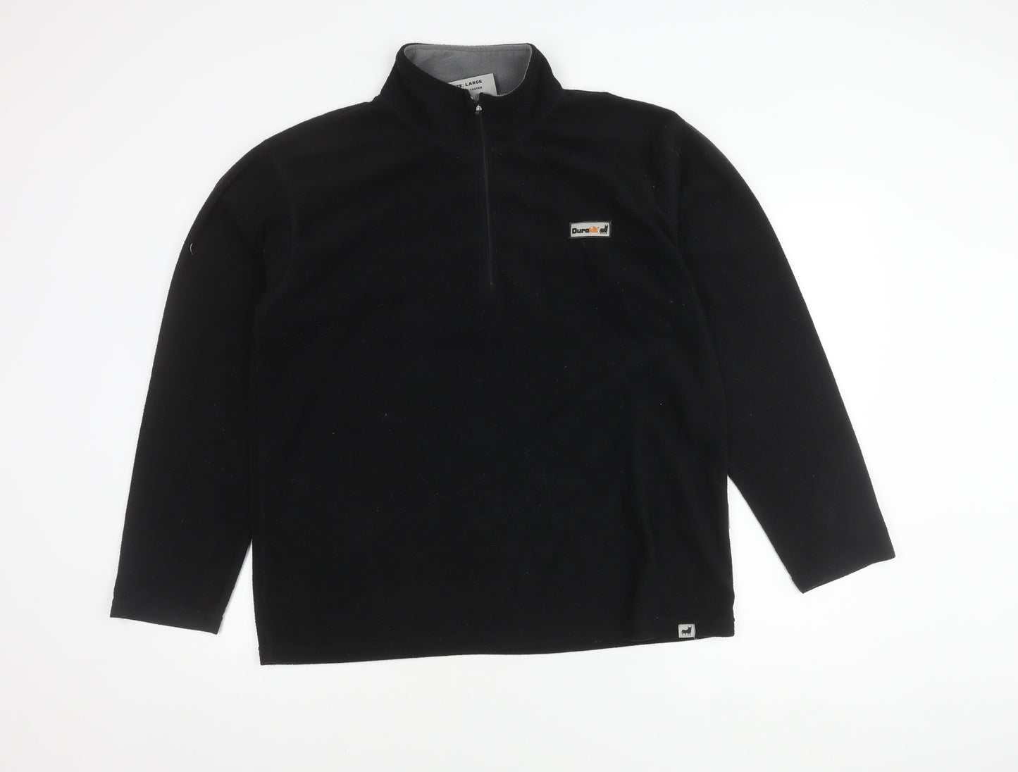 Durakit Men's Black Fleece Sweatshirt L