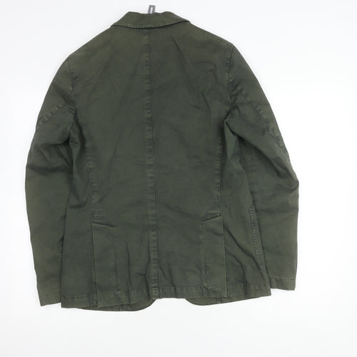 ASFALTO Men's Green Blazer Jacket UK 36