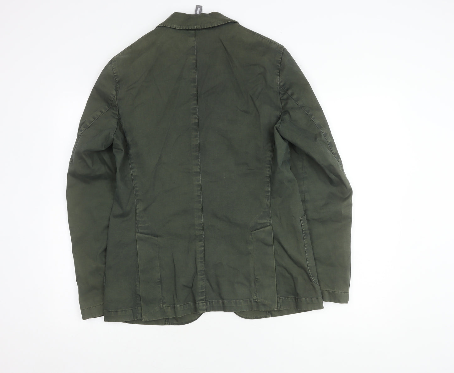 ASFALTO Men's Green Blazer Jacket UK 36