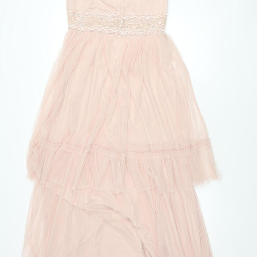 Frock & Frill Pink Women's Dress, Size 10, Sequin Accent