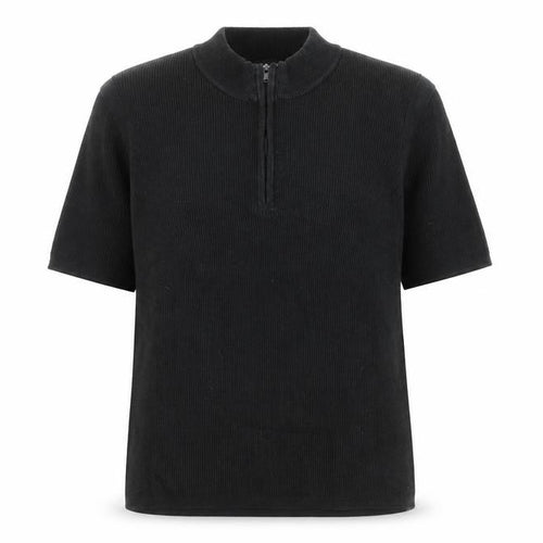 Mexx Unisex Black High Neck Classic T-Shirt XL