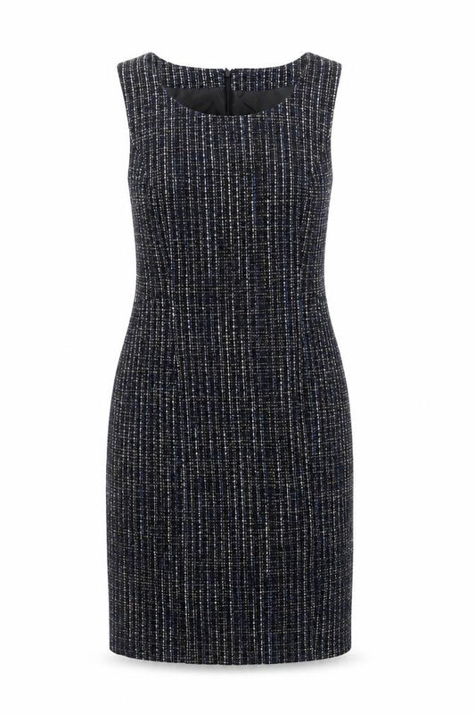 Front view of Monsoon Women's Multicoloured Sheath Dress, size 12