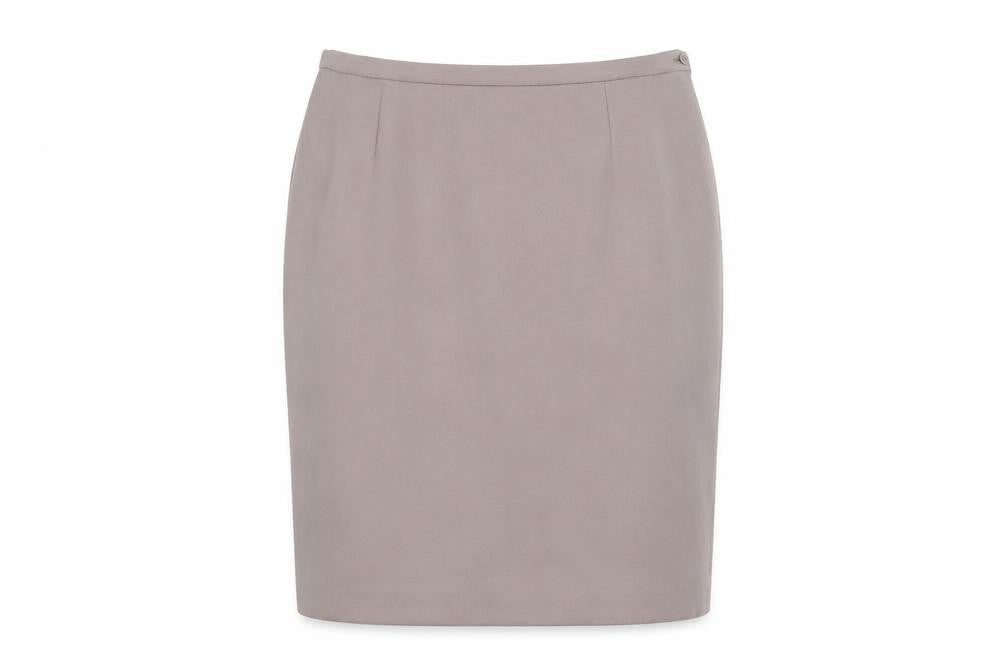 Eastex Women's Beige Pencil Skirt, Size 20, Knee Length