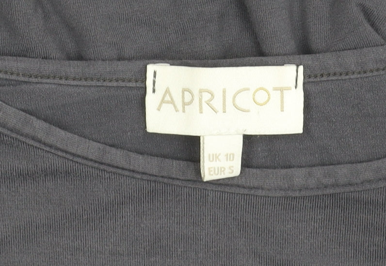 Apricot Women's Grey Sleeveless Top Size 10