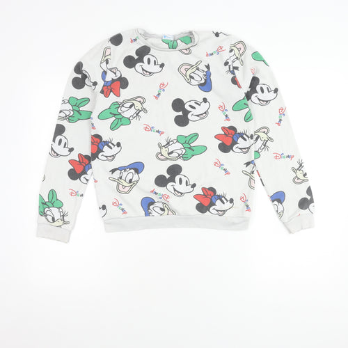 Disney Boys Mickey Pullover Sweatshirt 11-12 Years Multicoloured