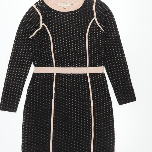 Fenn Wright Manson Women's Black Knit Dress M