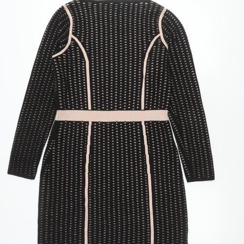 Fenn Wright Manson Women's Black Knit Dress M