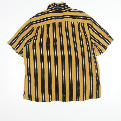 Urban Outfitters Men's XL Striped Casual Shirt Multicoloured