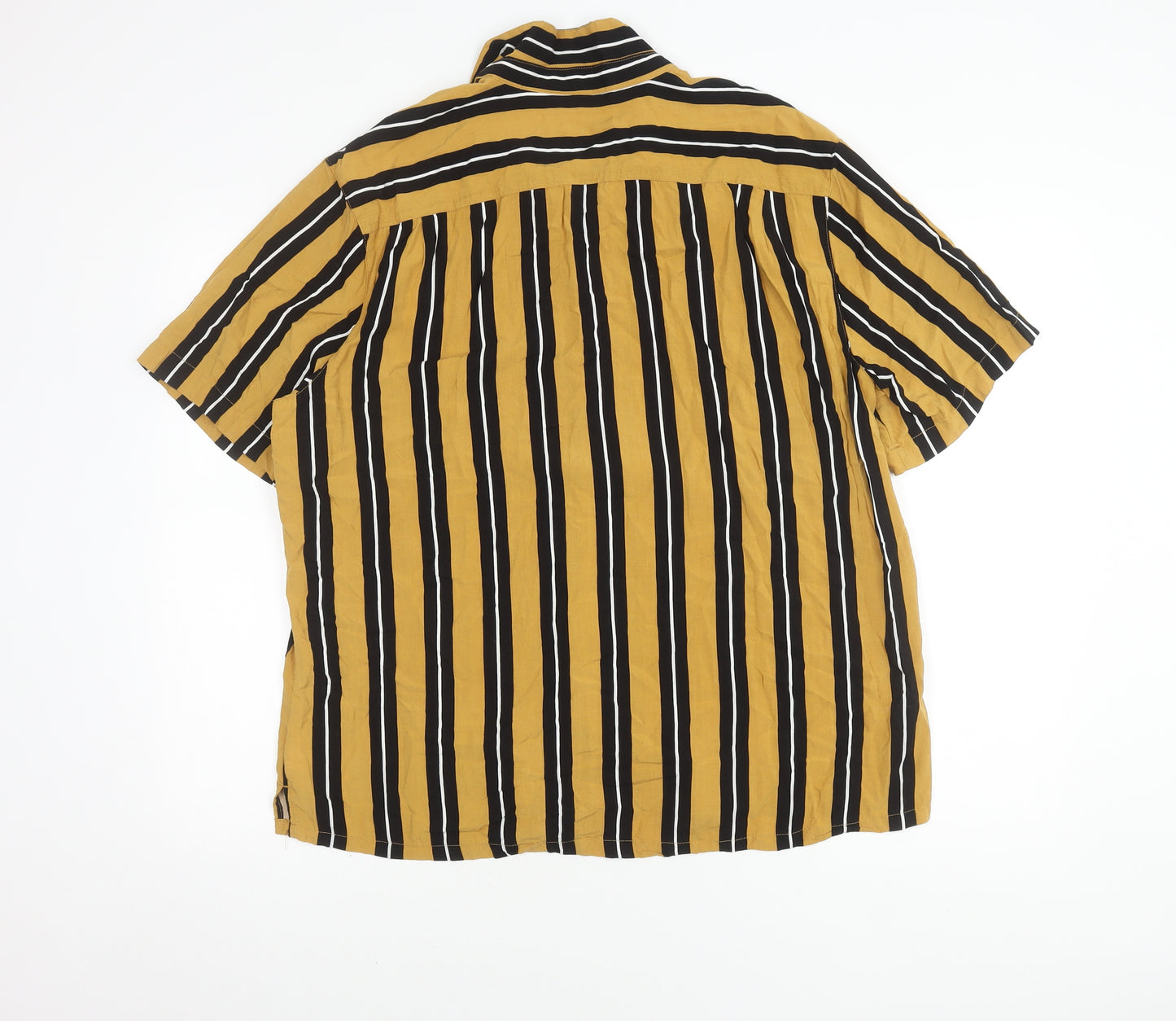 Urban Outfitters Men's XL Striped Casual Shirt Multicoloured