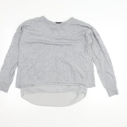 Marks and Spencer Women's Grey Pullover Jumper Size 10