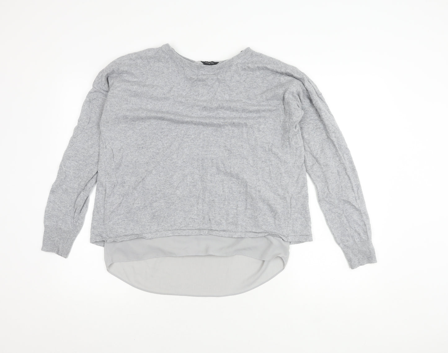 Marks and Spencer Women's Grey Pullover Jumper Size 10