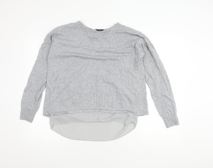 Marks and Spencer Women's Grey Pullover Jumper Size 10