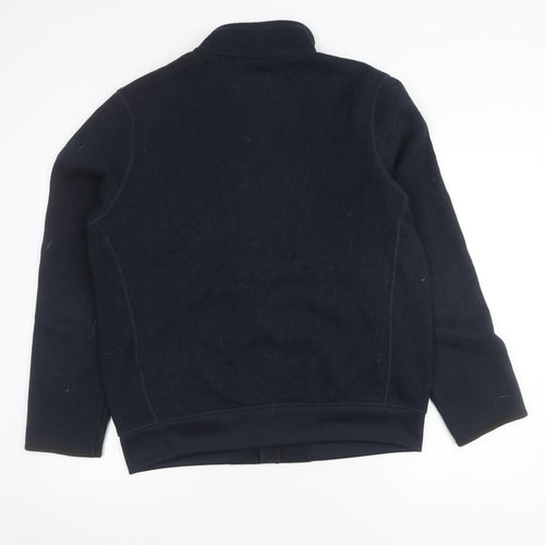 Marks and Spencer Men's Blue Full Zip Jacket M