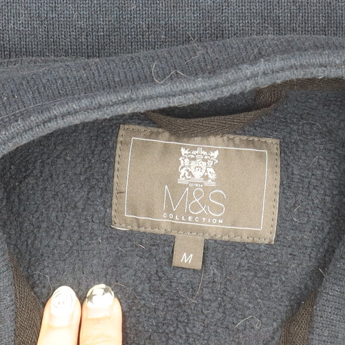 Marks and Spencer Men's Blue Full Zip Jacket M